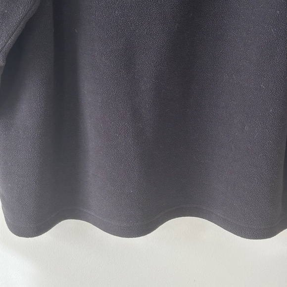 Vanity Fair Black Fleece Crewneck Top - Picture 12 of 15